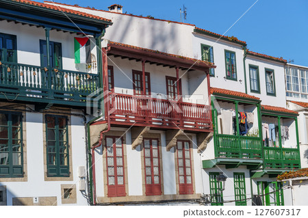 The city of Betanzos in Spain 127607317