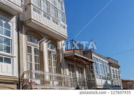 The city of Betanzos in Spain The city of Betanzos in Spain 127607435