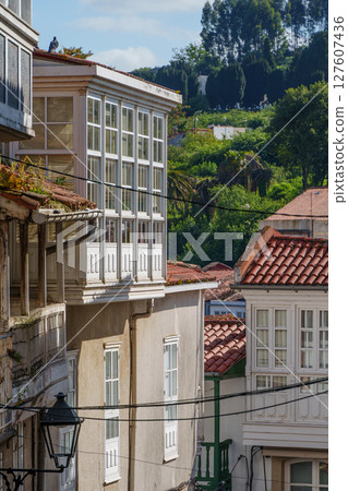 The city of Betanzos in Spain The city of Betanzos in Spain 127607436