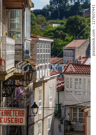 The city of Betanzos in Spain The city of Betanzos in Spain 127607441