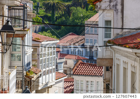 The city of Betanzos in Spain The city of Betanzos in Spain 127607443