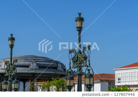 The city of Betanzos in Spain The city of Betanzos in Spain 127607448