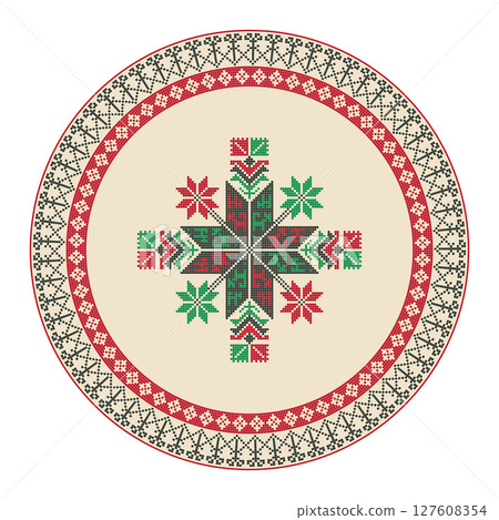 Teenek Huastec embroidery design element 12 127608354
