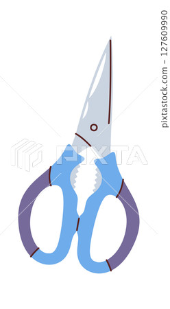 Garden clipper hand drawn tool Garden clipper hand drawn tool 127609990