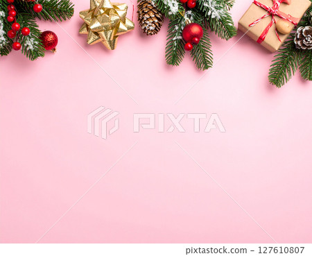 聖誕節圖像框架 127610807