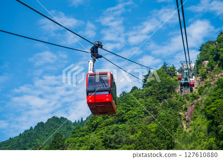 「夏日山間空中漫步」禦在所索道[三重縣菰野町湯山溫泉] 127610880
