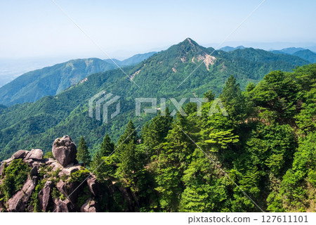 《禦在所索道》從纜車內眺望山頂的絕美景色 127611101