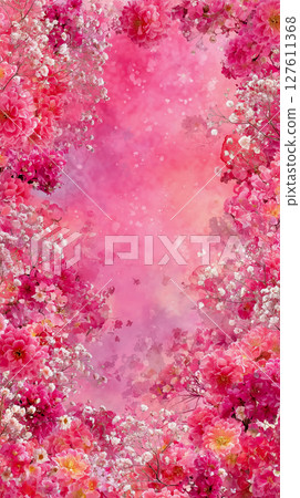 好多複製空間!牡丹與茉莉花的華麗畫框 好多複製空間!牡丹與茉莉花的華麗畫框 127611368