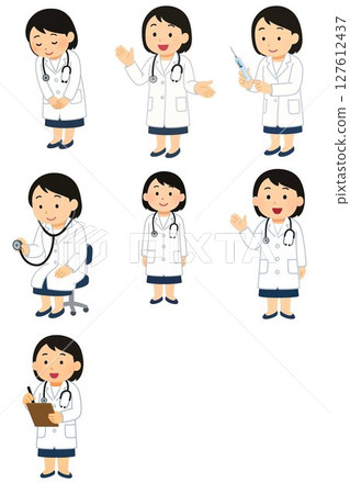 女醫生的各種動作集 127612437