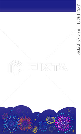 煙花矢量插畫 127612587