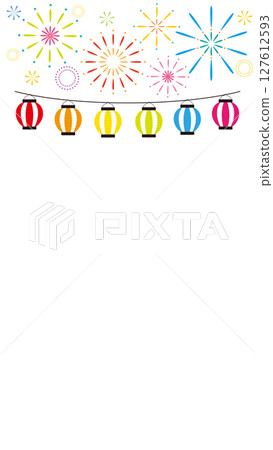 煙花矢量插畫 127612593