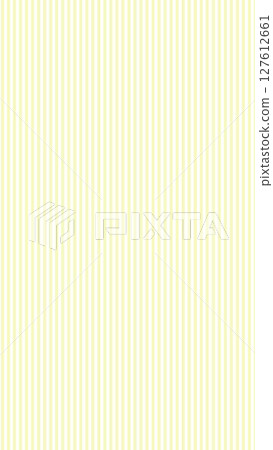Vertical striped background illustration, simple yellow wallpaper, vector 127612661