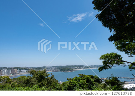 從江之島看到的片瀨東濱海灘 127613758