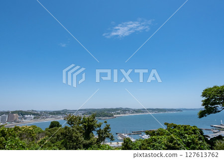 Katase Higashihama Beach seen from Enoshima 127613762