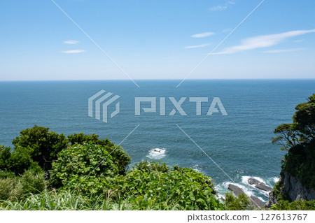 View of the open sea from Enoshima 127613767