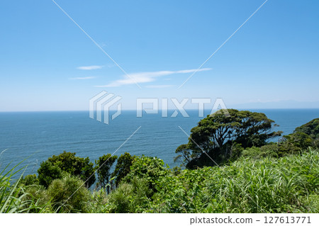 View of the open sea from Enoshima View of the open sea from Enoshima 127613771