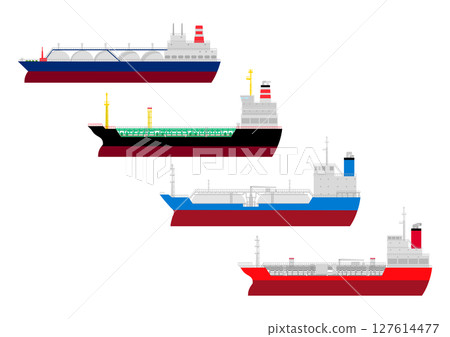 載運各種能源的油輪 127614477