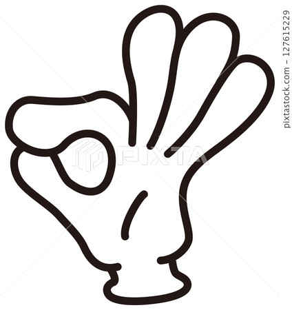 Hand Sign-OK Hand Sign-OK 127615229