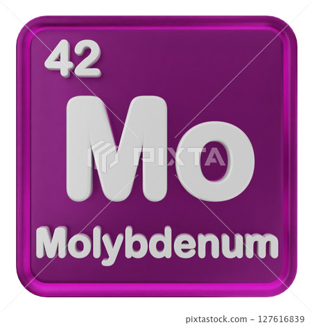 3d periodic table molybdenum 3d periodic table molybdenum 127616839
