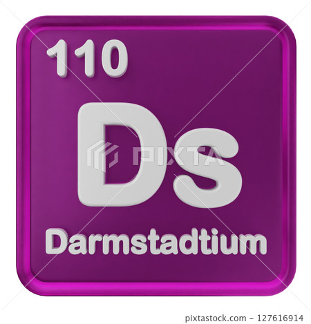 3d periodic table darmstadtium 127616914
