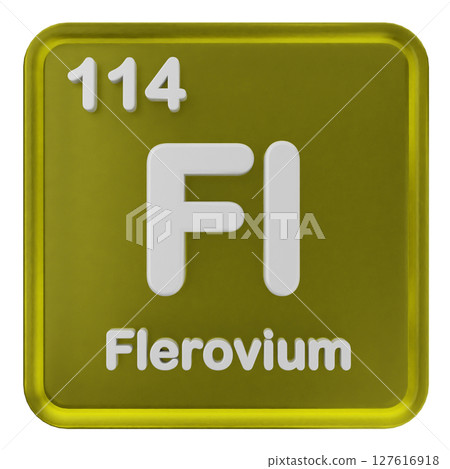 3d periodic table flerovium 127616918