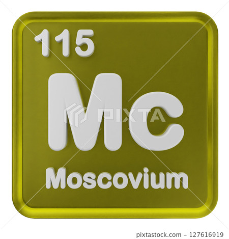 3d periodic table moscovium 127616919