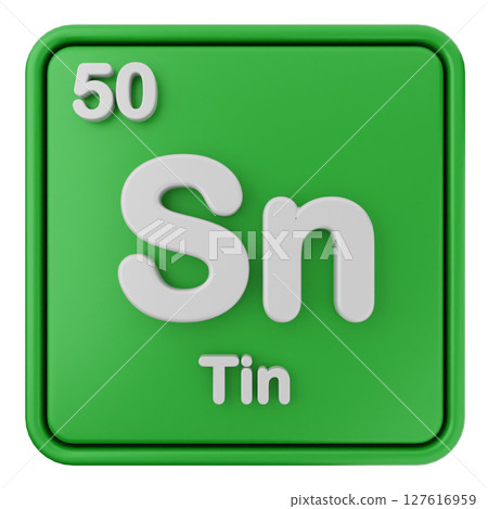3d periodic table tin 3d periodic table tin 127616959