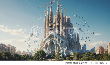 Crystal Sacred Geometry Sagrada Familia 127618897