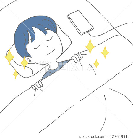 睡著的男人閃閃發光 睡著的男人閃閃發光 127619313