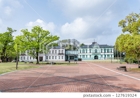 Kanazawa City, Ishikawa Prefecture, National Crafts Museum in fine weather Kanazawa City, Ishikawa Prefecture, National Crafts Museum in fine weather 127619324