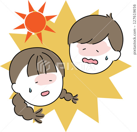 Attention to heat stroke 127619656