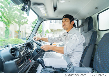 Driver man 127619747