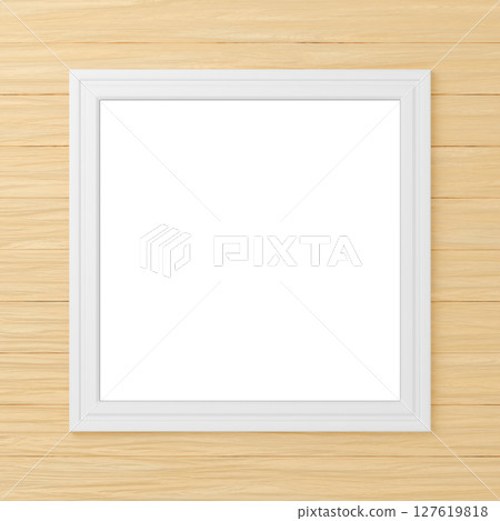 3D material_picture frame_square_yellow 3D material_picture frame_square_yellow 127619818