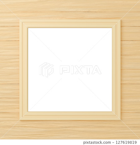 3D material_picture frame_square_yellow 3D material_picture frame_square_yellow 127619819