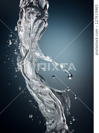 moving water pictures abstract pattern Images accompanying cosmetic advertising posters 127619965