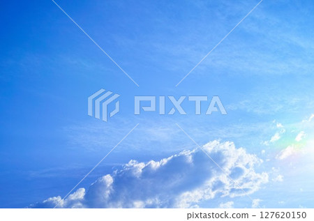 Blue sky and cloud image Blue sky and cloud image 127620150