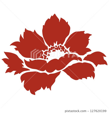 pattern with Beautiful flowers,floral On white background. 127620199