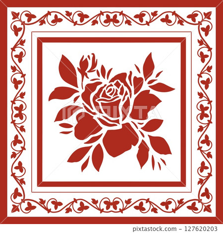 Vector of Traditional Chinese Classical Pattern for decoration 127620203