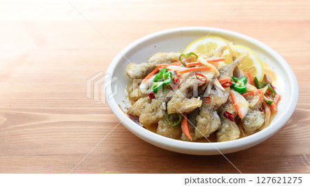 亞洲醃製的豆子 127621275