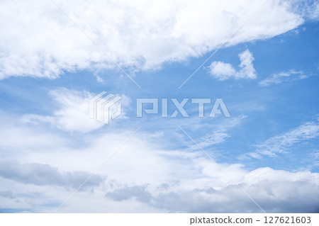 Early summer sky Summer Blue sky Sunny June [Hadano City, Kanagawa Prefecture] 127621603
