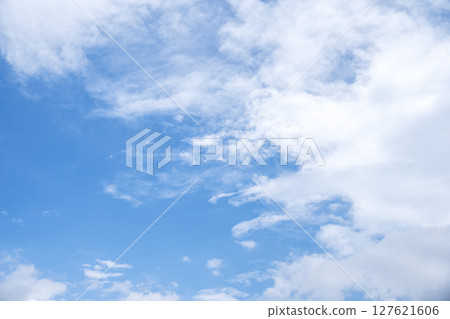 初夏的天空 夏天 藍天 晴朗 六月 [神奈川縣秦野市] 127621606