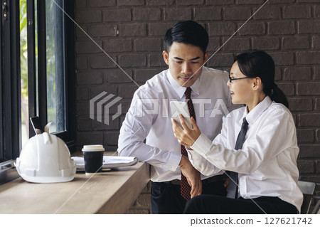 construction business plan deconstruction team consulting partnership. Construction engineer teamwork Safety Suit Trust Team implement honest planning in Construction Site. Trustworthy engineer team. construction business plan deconstruction team consulting partnership. Construction engineer teamwork Safety Suit Trust Team implement honest planning in Construction Site. Trustworthy engineer team. 127621742