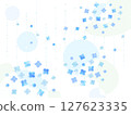 Hydrangea background illustration 127623335