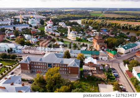 Cityscape of Kolomna, Moscow oblast, Russia 127623437