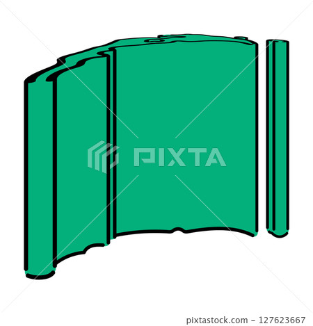 Handwritten_Azerbaijan_Baku_Vector_Isometric_Illustration 127623667