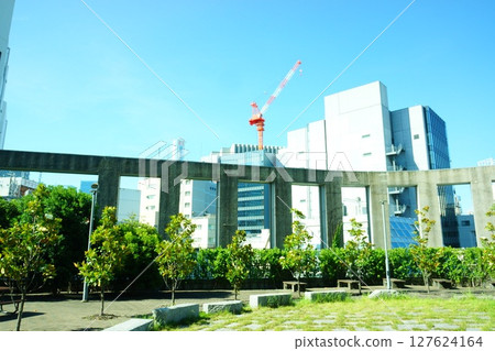 A view of Jimbocho from Meiji University's Sunny Square in Kanda Surugadai 1-chome, Chiyoda Ward, Tokyo 127624164