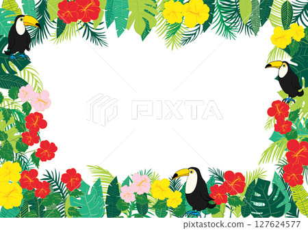 熱帶材質框架 4 非常適合夏天 熱帶材質框架 4 非常適合夏天 127624577