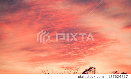 Sunset sky 127624817