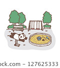  公園 127625333