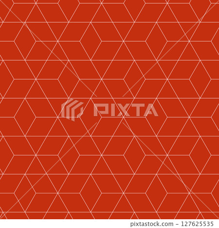 無縫細線菱形圖案抽象幾何樣本準備紅色 無縫細線菱形圖案抽象幾何樣本準備紅色 127625535